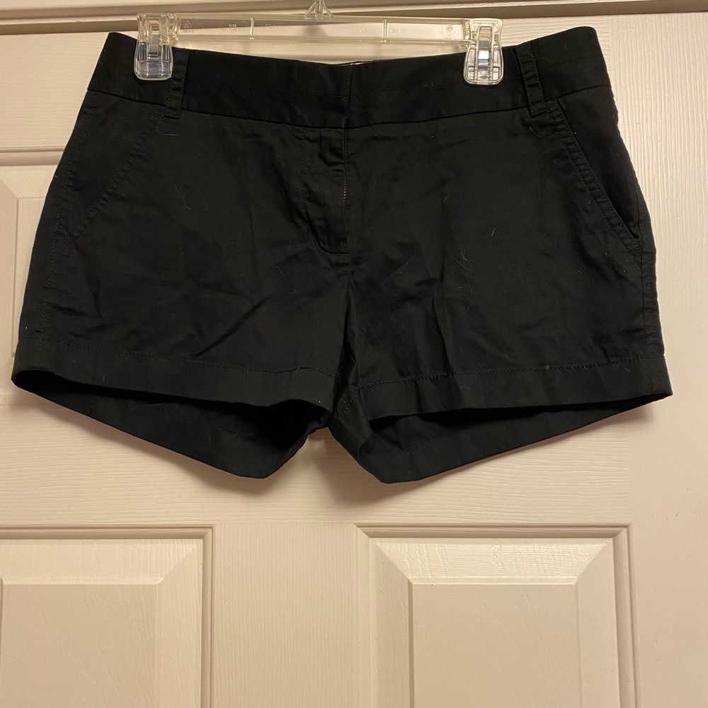 Never worn black JCrew shorts